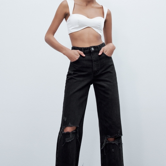 ZARA mom jeans - Picture 2 of 4